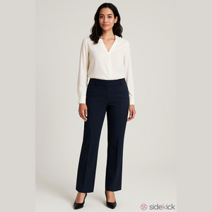 Ann Taylor LOFT Julie Trouser size 6 Navy